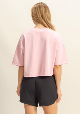 Short Sleeve Crop Top