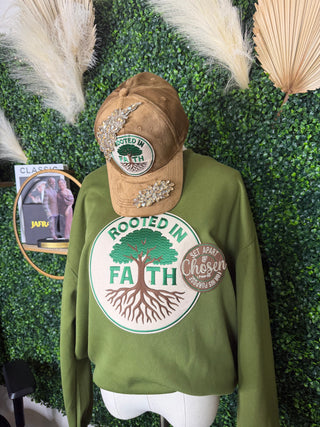 Rooted In Faith Crewneck